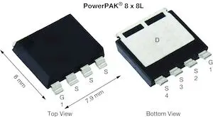 Produktfoto 1 von Vishay SQJQ142E Typ N-Kanal, Oberfläche MOSFET Erweiterung 40 V / 460 A 500 W, 4-Pin PowerPAK (8x8L)