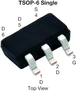 Produktfoto 1 von Vishay SQ3495EV Typ P-Kanal, Oberfläche MOSFET Erweiterung 30 V / 8 A 5 W, 6-Pin TSOP