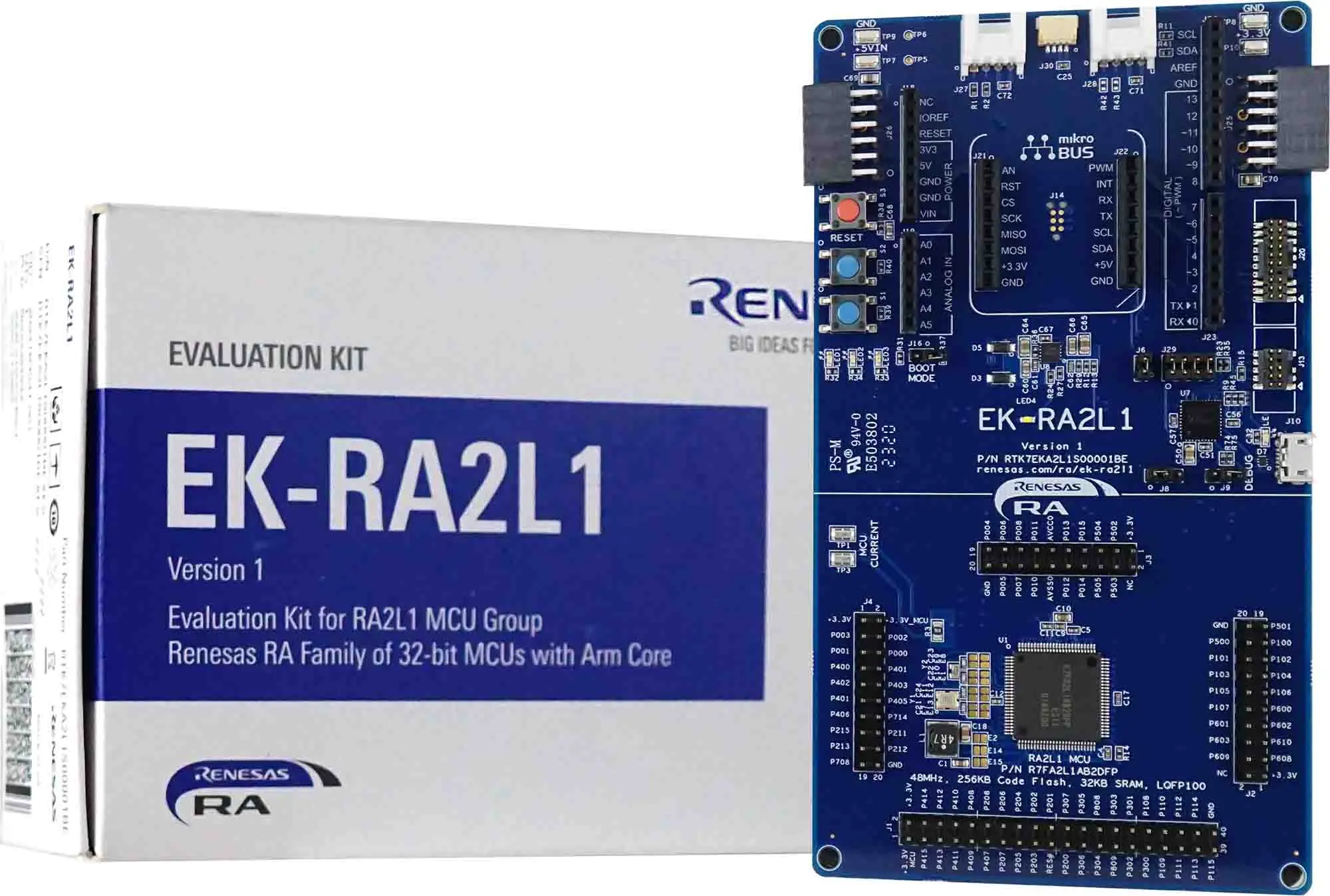 Produktfoto 1 von Renesas Electronics Starterkit Entwicklungskit, Starterkit Evaluierungskit RA
