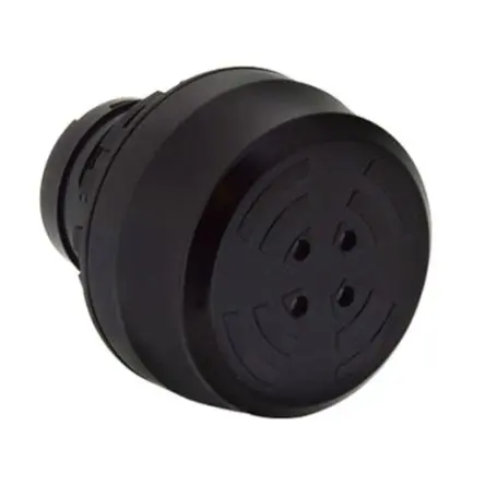 Produktfoto 1 von Idec HW1Z Elektronischer Signalgeber DIN-Hutschiene IP65 24V 1-Ton 70 dB @ 1m, Schwarz, Ø 33.3 mm DC