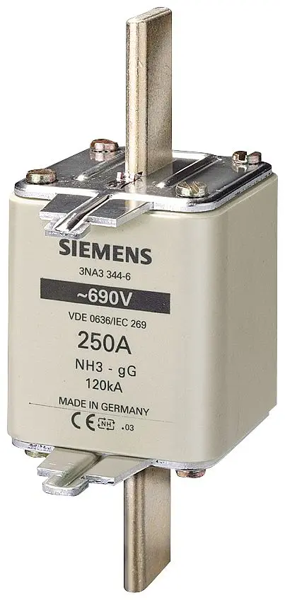 Siemens Sicherungseinsatz NH3, 690V / 500A, gG IEC 60269