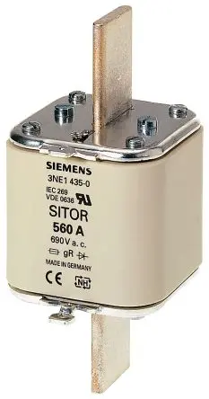 Produktfoto 1 von Siemens 3NE Sicherungseinsatz NH3L, 690V / 560A, gR No