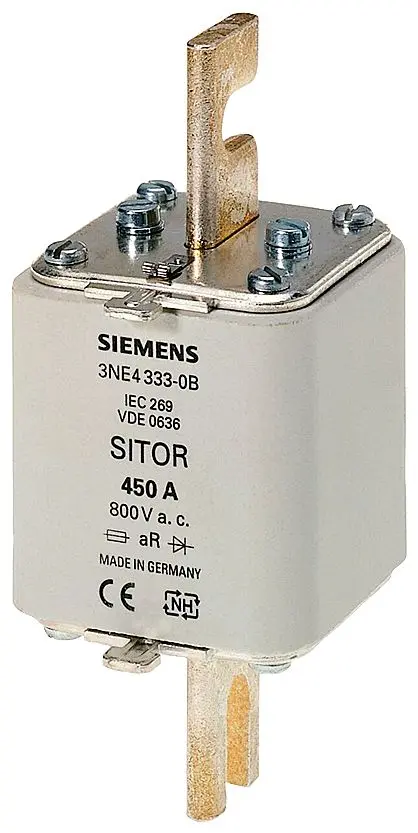 Produktfoto 1 von Siemens NH-Sicherung mit Schraublaschen NH2, 800V / 250A, aR