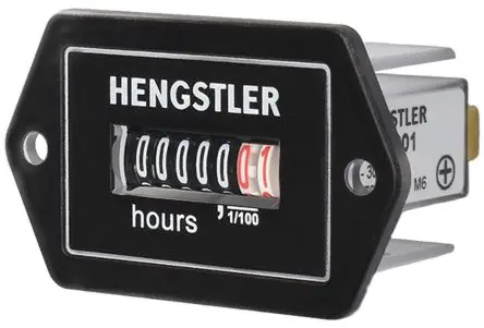 Produktfoto 1 von Hengstler Stundenzähler Zähler Mechanisch 7-stellig 30V dc, Stunden