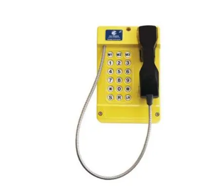 Produktfoto 1 von Gai-Tronics Commander Schwarz, Gelb Telefon Mit Leitung