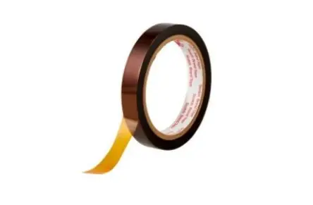 Produktfoto 1 von 3M Polyimid-Folie Isolierband bernsteinfarben, Stärke 0.069mm x 12.7mm x 33m
