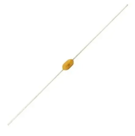 Vishay, A...P, Durchsteckmontage Keramik-Vielschichtkondensator X7R, 2.2 nF 10 % Axial / 200V dc, AEC-Q200
