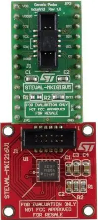 Produktfoto 1 von STMicroelectronics LIS3DHHC Digitales Neigungsmessgerät-Kit basierend auf IIS3DHHC, Evaluierungsplatine Entwicklungstool