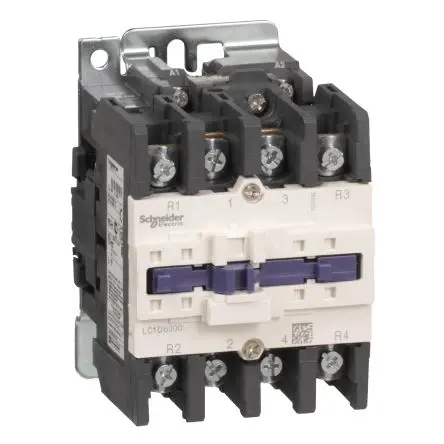 Produktfoto 1 von Schneider Electric TeSys D Leistungsschütz 230 V ac-Spule, 4 -polig / 125 A 4 Schließer Umkehrend