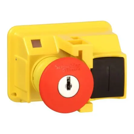 Produktfoto 1 von Schneider Electric GV2 Drucktastenkopf Ø 40mm, Rot Schlüsselentriegelung Rund