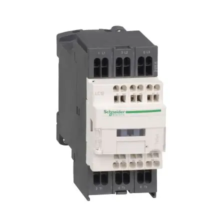 Produktfoto 1 von Schneider Electric TeSyS D Schütz 110V ac-Spule, 3-polig, 440V / 12 A 7.5 kW 1 Schließer/1 Öffner Motorsteuerung,