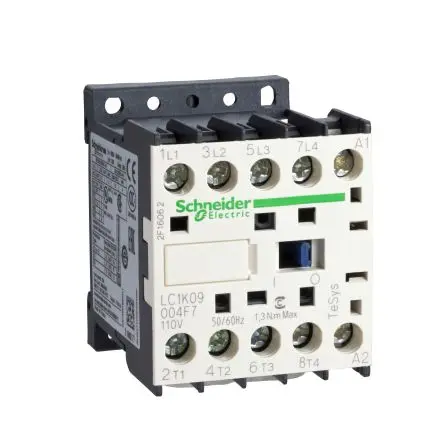 Produktfoto 1 von Schneider Electric TeSys K Leistungsschütz 42 V ac-Spule, 4 -polig / 20 A 3 Schließer Umkehrend