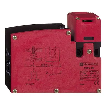 Produktfoto 1 von Telemecanique Sensors, XCSTE Magnetverriegelungsschalter, Rollenhebel