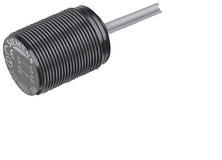 Produktfoto 1 von Siemens Sirius 3SE M8 Berührungsloser Sicherheitsschalter aus Kunststoff 100V ac/dc, Schließer/Öffner /