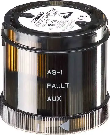 Produktfoto 1 von Siemens 8WD44 LED AS-I-Element 24V DC IP65, 70 mm x 65.5 mm
