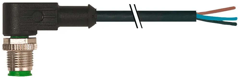 Produktfoto 1 von Siemens 3RK 5 mm M12 Rundsteckverbinder Buchse 5-polig Buchse 4A Schraubanschlussklemme IP40