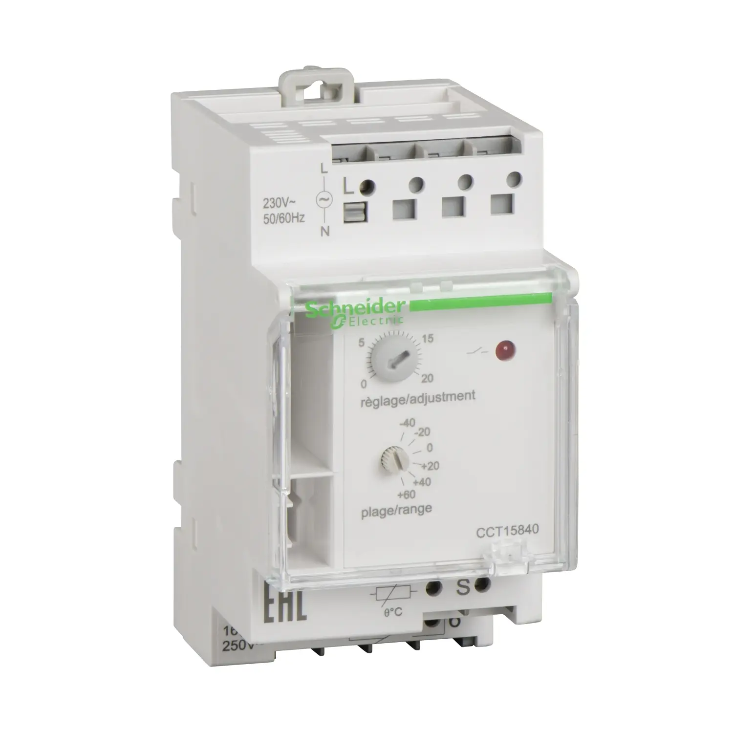Produktfoto 1 von Schneider Electric Schaltschrank-Thermostat