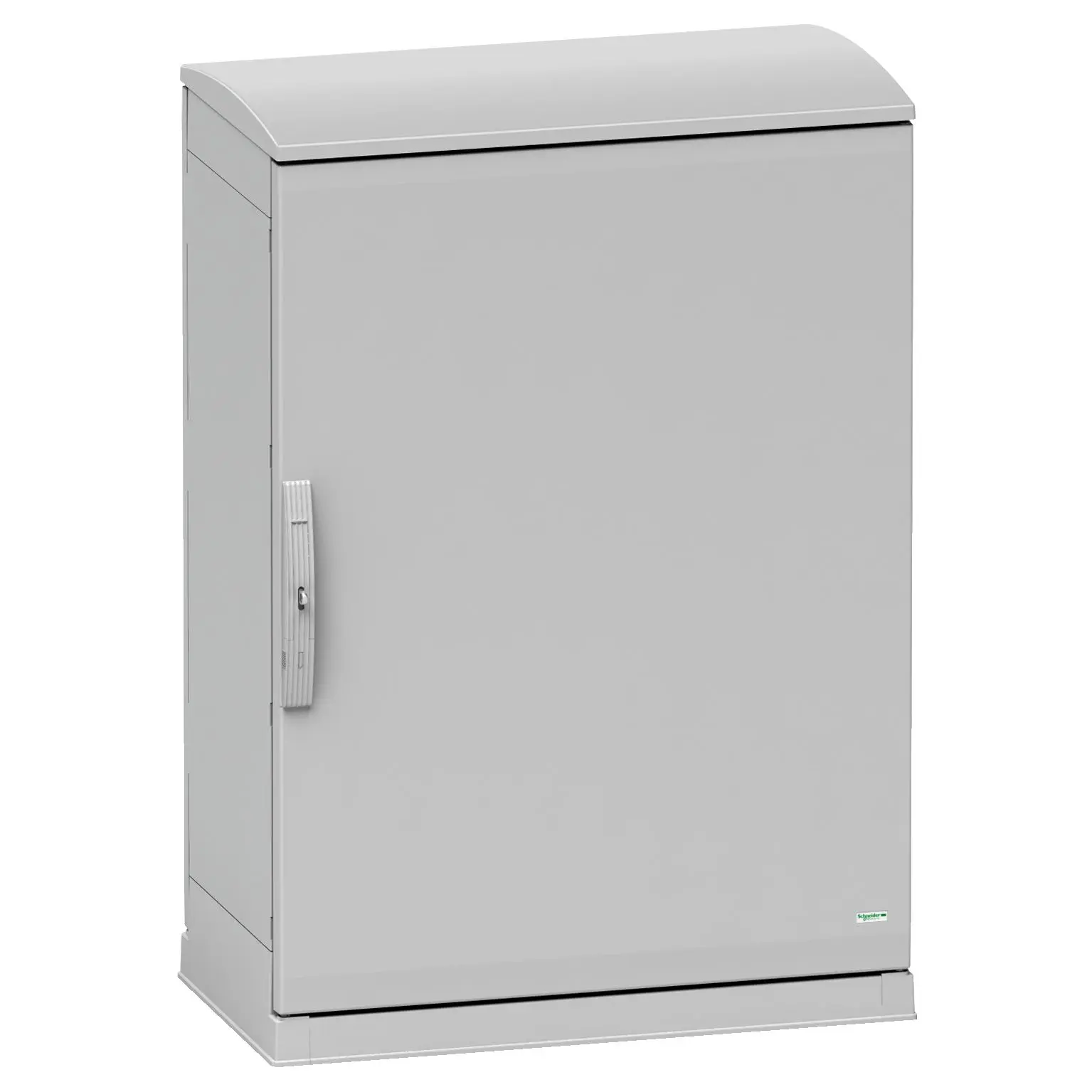 Produktfoto 1 von Schneider Electric Thalassa; Gehäuse; Glasfaser doppelt verstärktes Polyester; Grau; IK10 IP65 Breite 500 mm Höhe 538 mm