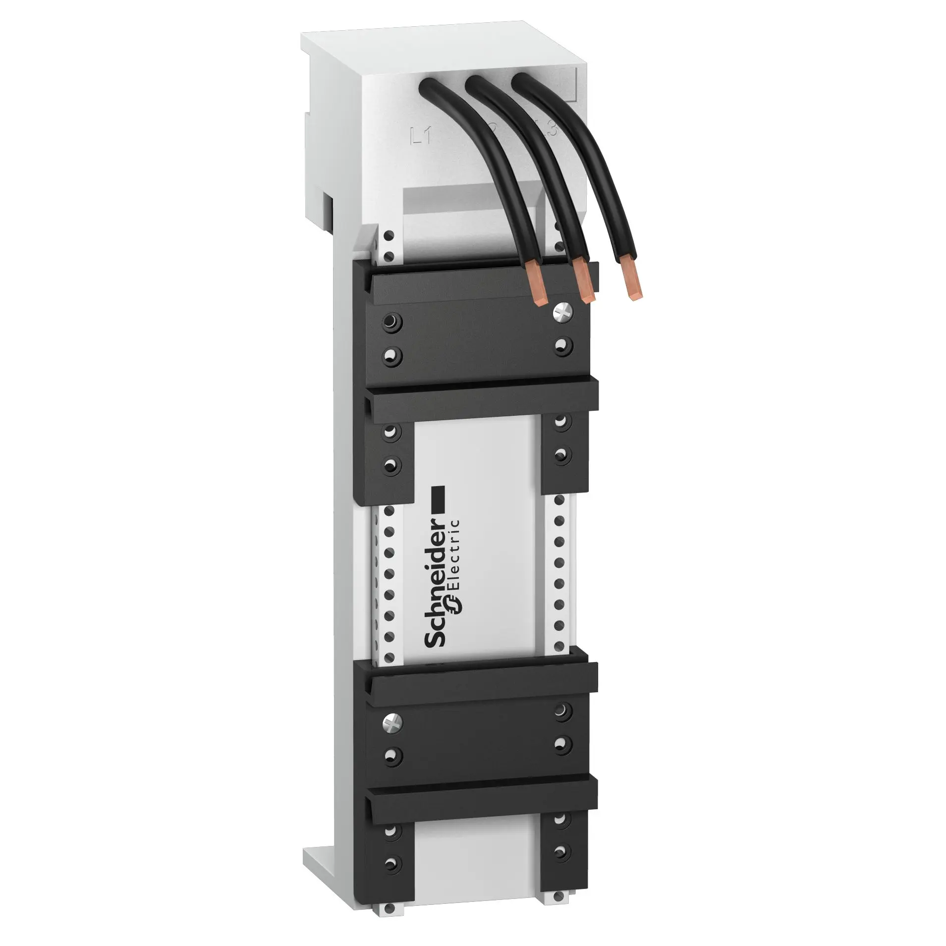 Produktfoto 1 von Schneider Electric, LA9Z Reihe Sammelschienen-Adapter, 690 V 32 A, 60 mm Raster, Linergy Reihe