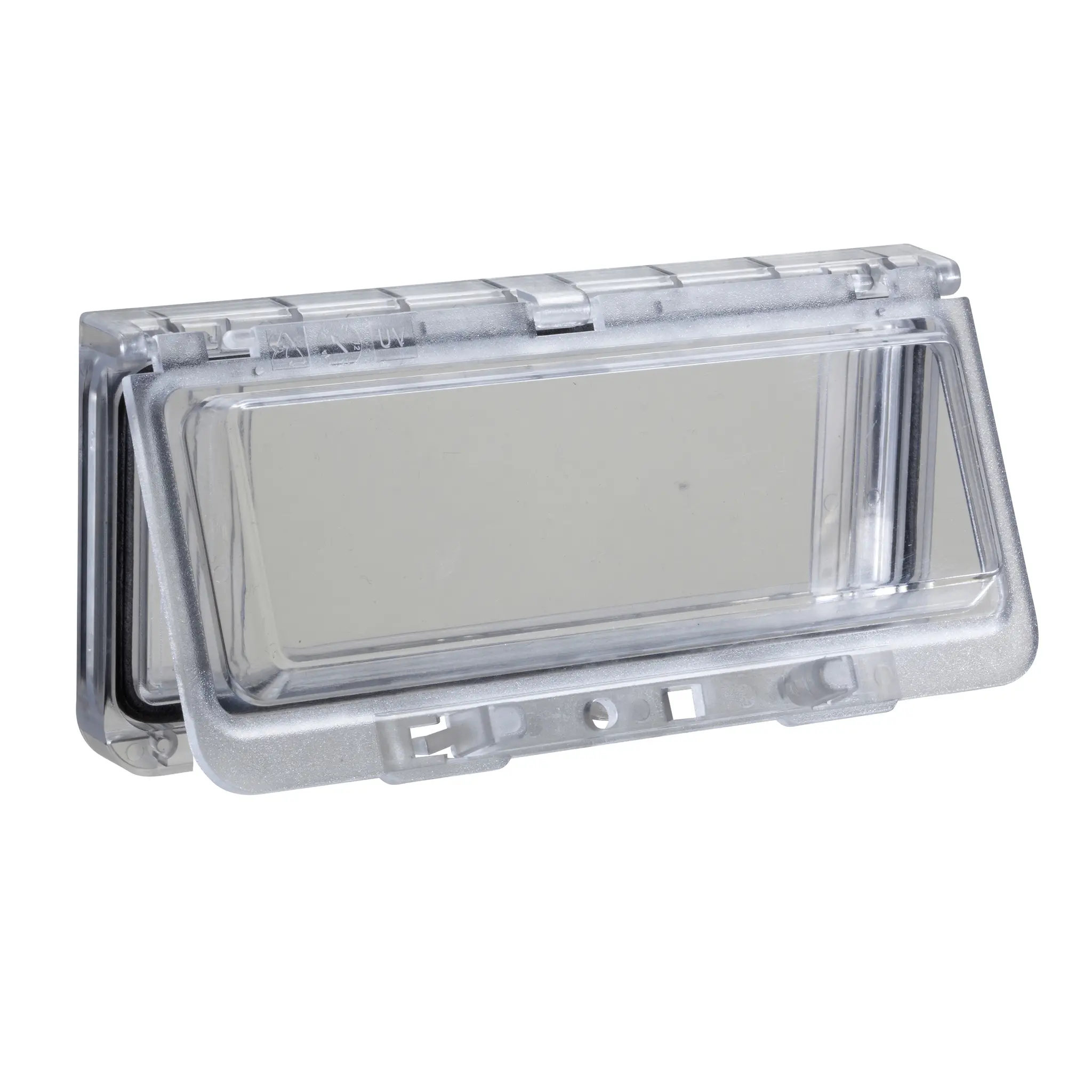 Produktfoto 1 von Schneider Electric Thalassa Sichtfenster x 130 mm x 78 mm, Transparentes Polycarbonat, IP65, Silber
