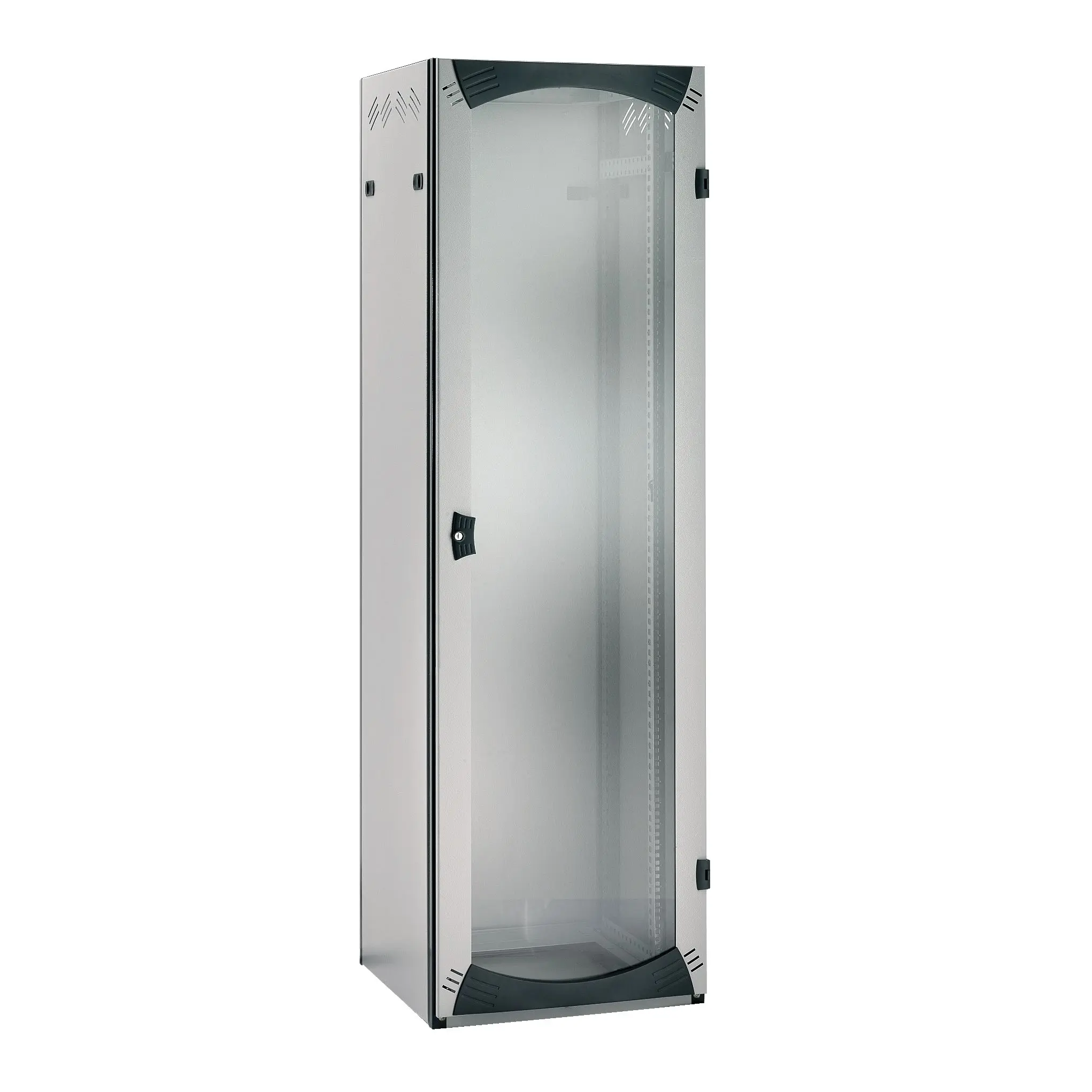 Produktfoto 1 von Schneider Electric NSYS Systemschrank IP20, aus Stahl Grau, eine Tür, 2000 x 600 x 800mm