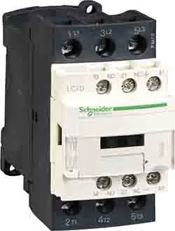 Produktfoto 1 von Schneider Electric TeSyS D Schütz 24V-Spule, 3-polig, 690V / 32 A 24V 15 W 1 Schließer/1 Öffner Motorsteuerung,