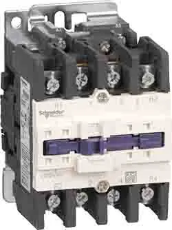 Produktfoto 1 von Schneider Electric TeSyS D Schütz 220V ac-Spule, 4-polig, 440V / 80 A 38.4 W 2 Schließer/2 Öffner Motorsteuerung,