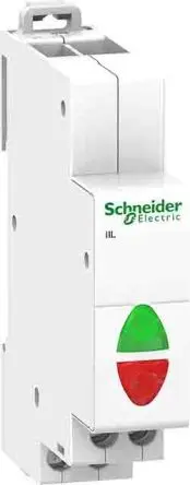 Produktfoto 1 von Schneider Electric Anzeigelampe Acti9 Control 230V Weiß, Ausschnitt-Ø 9 mm LED Feststehend Rund IP2 Tunnel