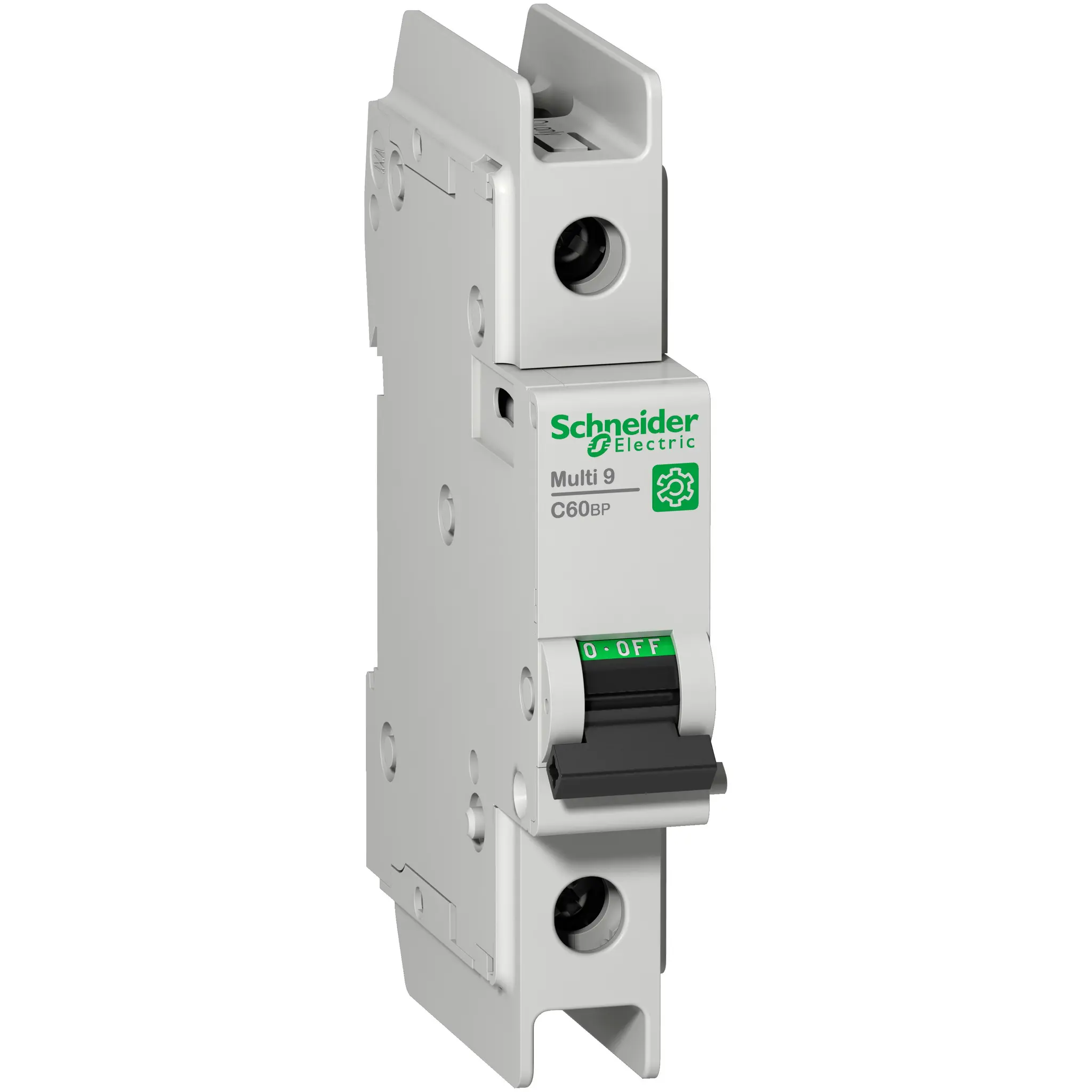 Produktfoto 1 von Schneider Electric C60BP Miniaturüberlastschalter Typ D, Pol 1-polig 3 A 415 V ac, Abschaltvermögen 3 kA Multi9 60 V dc