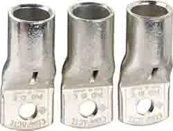 Produktfoto 1 von Schneider Electric ComPacT NSX Ringkabelschuh, Unisoliert, Silber, 4 AWG max.AWG