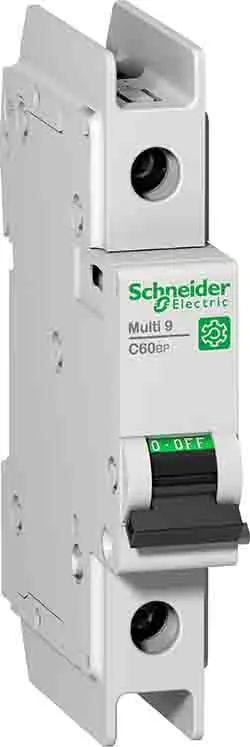 Produktfoto 1 von Schneider Electric M9F4 Miniaturüberlastschalter Typ Z, Pol 1-polig 8 A 415 V ac, Abschaltvermögen 20 kA Multi9 60 V dc