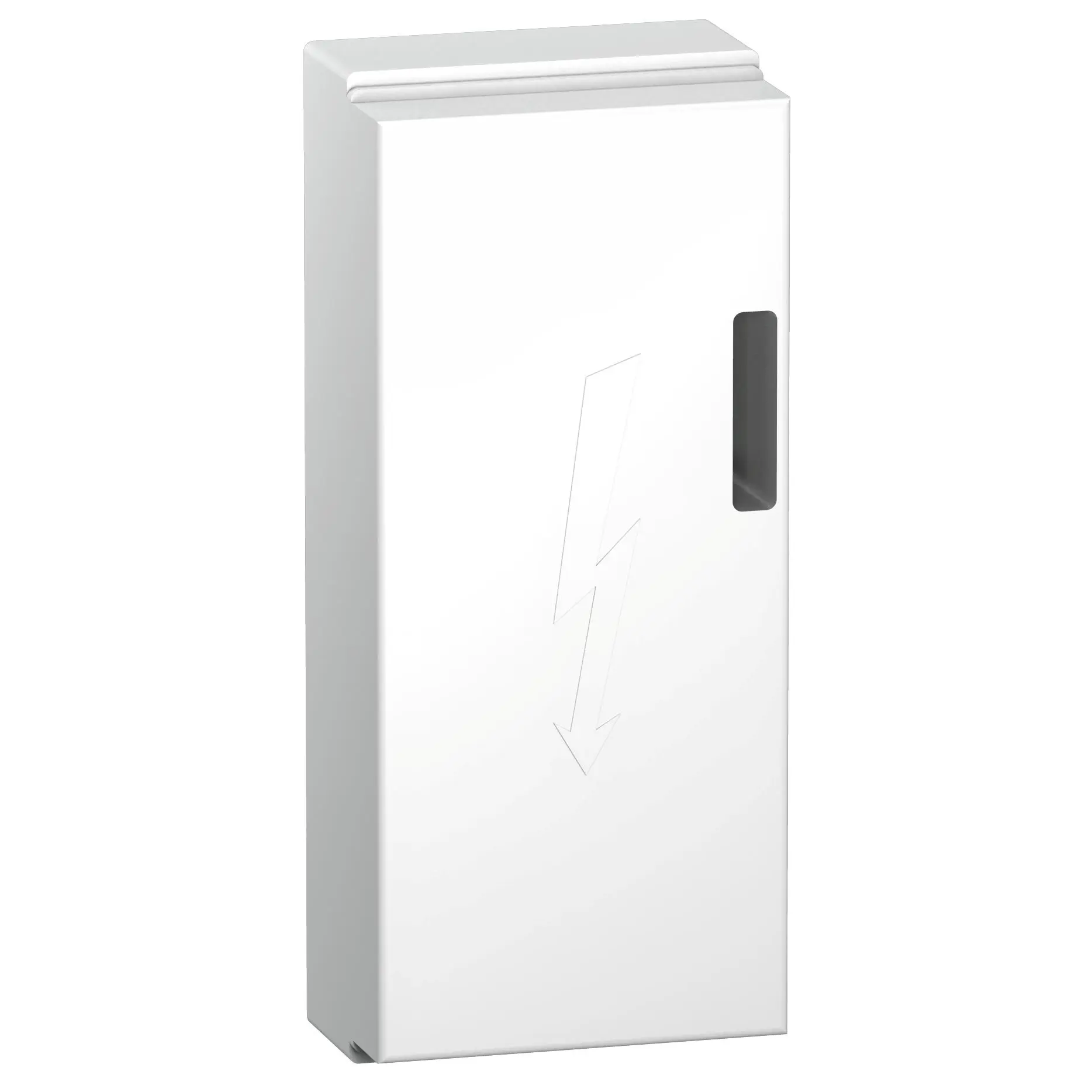 Produktfoto 1 von Schneider Electric DIN-Schienengehäuse 200 mm, Schutzabdeckung 55 mm, Grau 84 mm, Serie LA9Z
