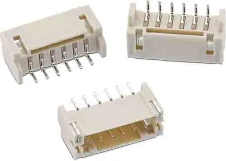Produktfoto 1 von Wurth Elektronik WR-WTB Leiterplattenleiste gewinkelt, 10-polig / 1-reihig, Raster 2 mm Raster Oberfläche,