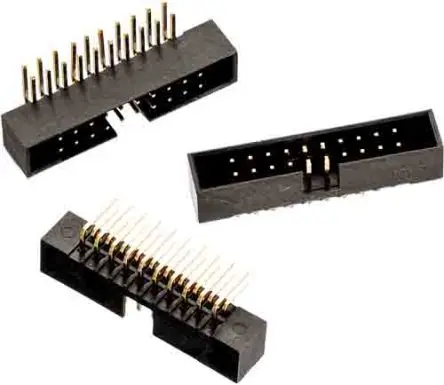 Wurth Elektronik WR-BHD Leiterplattenleiste gewinkelt, 40-polig / 2-reihig, Raster 2 mm Raster Durchsteckmontage,