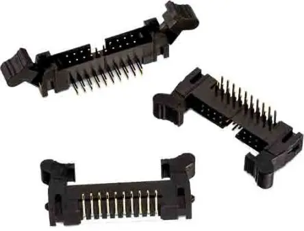 Wurth Elektronik WR-BHD Leiterplattenleiste gewinkelt, 40-polig / 2-reihig, Raster 2 mm Raster Durchsteckmontage,
