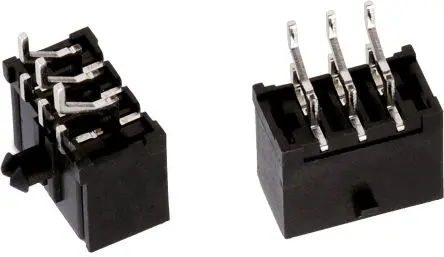 Produktfoto 1 von Wurth Elektronik WR-MPC3 Leiterplattenleiste gewinkelt, 2-polig / 2-reihig, Raster 3 mm Raster Oberfläche,