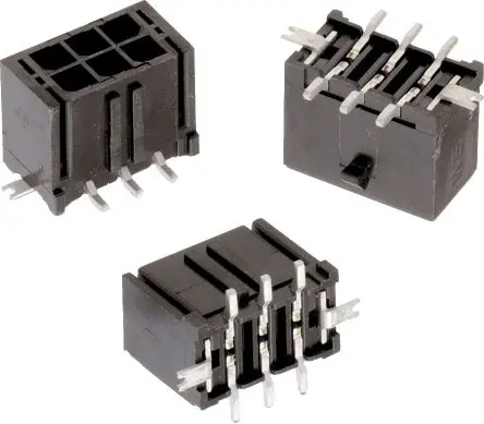 Wurth Elektronik WR-MPC3 Leiterplattenleiste Vertikal, 6-polig / 2-reihig, Raster 3 mm Raster Oberfläche, Kabel-Platine,