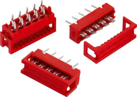 Produktfoto 1 von Wurth Elektronik WR-MM IDC-Steckverbinder Stecker, Gerade, 18-polig Kabel / 2-reihig, Raster 2.54 mm