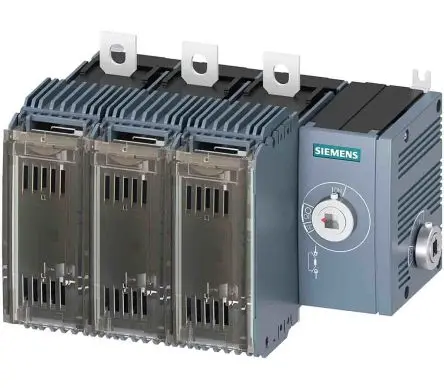Produktfoto 1 von Siemens 3KF Sicherungsschalter-Trennschalter / 3-polig 160A, NH00, NH000 Sicherungsgröße