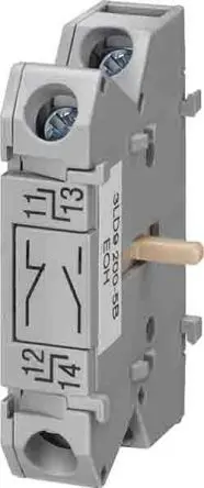 Produktfoto 1 von Siemens SENTRON Hilfskontakte für Trennschalter, 3LD2, 3LD5, Hilfsschaltermodul