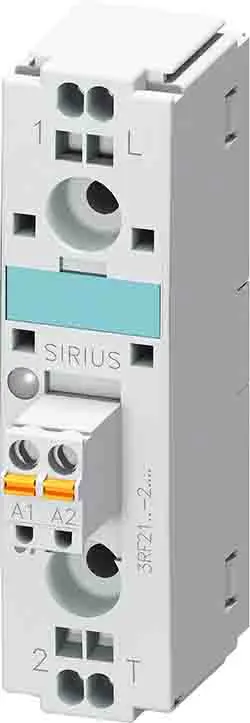 Produktfoto 1 von Siemens SIRIUS 3RF 3RF2 Halbleiterrelais mit Nulldurchgang, 1-poliger Schließer 230 V