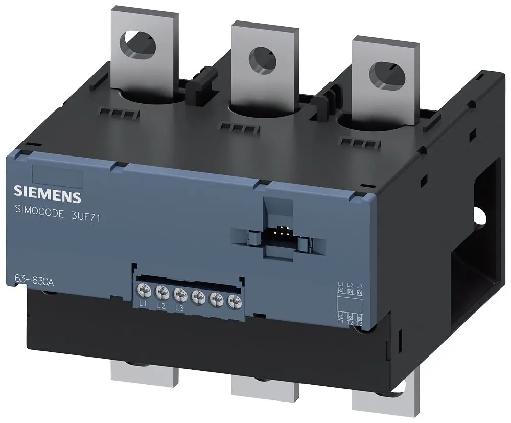 Produktfoto 1 von Siemens SIRIUS Motorüberwachungsmodul, 630 A 0 Eingänge 690 V 0-Ausg.