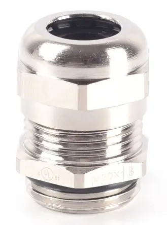 Produktfoto 1 von RS PRO Kabelverschraubung, M20 Messing vernickelt Metallisch 5 mm/ 9 mm, IP68