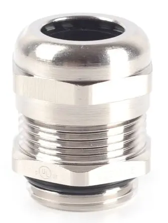 Produktfoto 1 von RS PRO Kabelverschraubung, M20 Messing vernickelt Metallisch 10 mm/ 14 mm, IP68