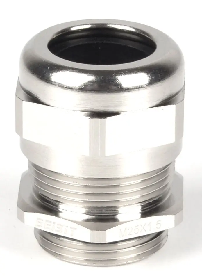 Produktfoto 1 von RS PRO Skintop MS-M Brush Kabelverschraubung, M25 Messing vernickelt Metallisch 9 mm/ 16 mm, IP68