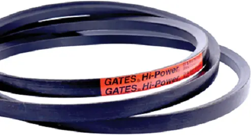 Produktfoto 1 von Gates Hi-Power Gummi 1200 mm Antriebsriemen, Z-Profil x 1180 mm