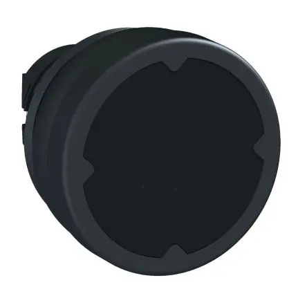 Produktfoto 1 von Schneider Electric ZB5 Drucktastenkopf Ø 22 mm, Schwarz Federrückstellung Rund Rund Kunststoff, IP66