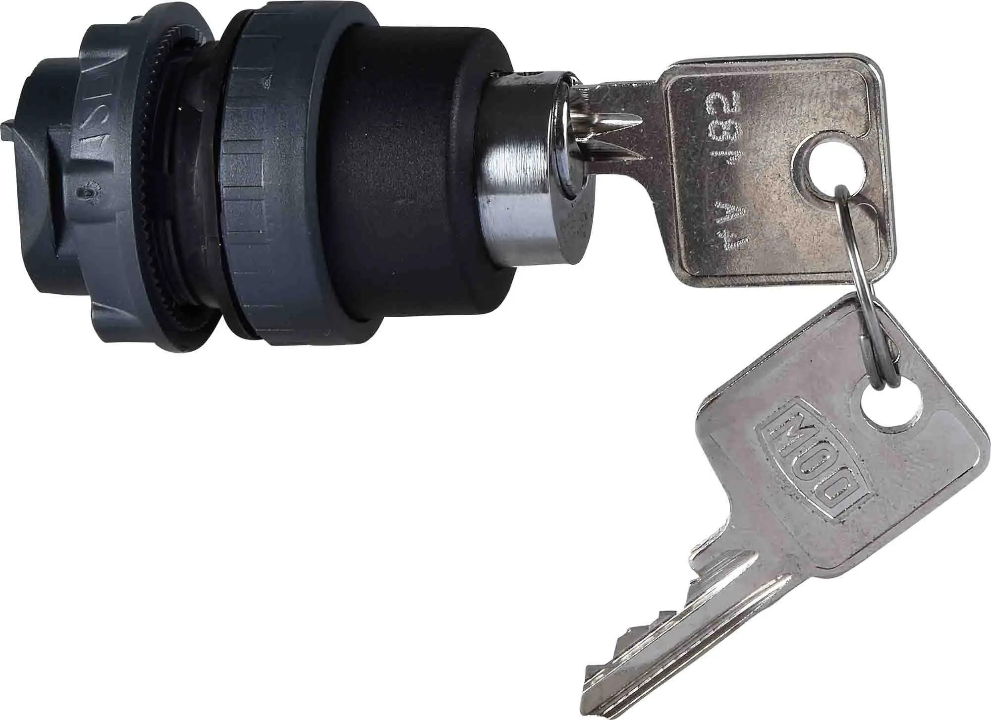 Produktfoto 1 von Schneider Electric ZB5 Schlüsselschalterkopf 22 mm Dom 4A185 Drehentriegelung IP66