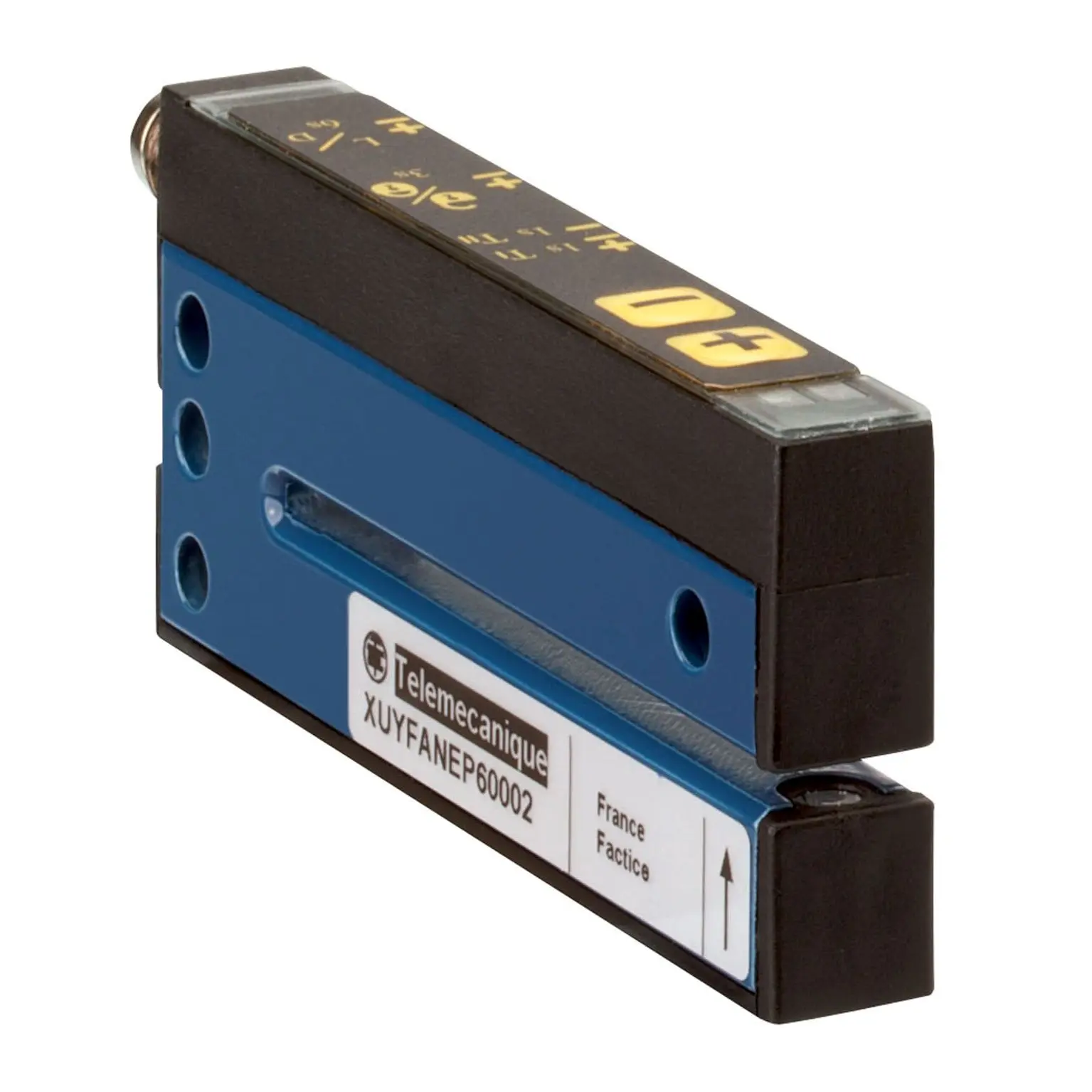 Telemecanique XUY Optischer Sensor, Durchgangsstrahl, Bereich 5 mm, Festzustand Ausgang, 4-poliger M8-Steckverbinder