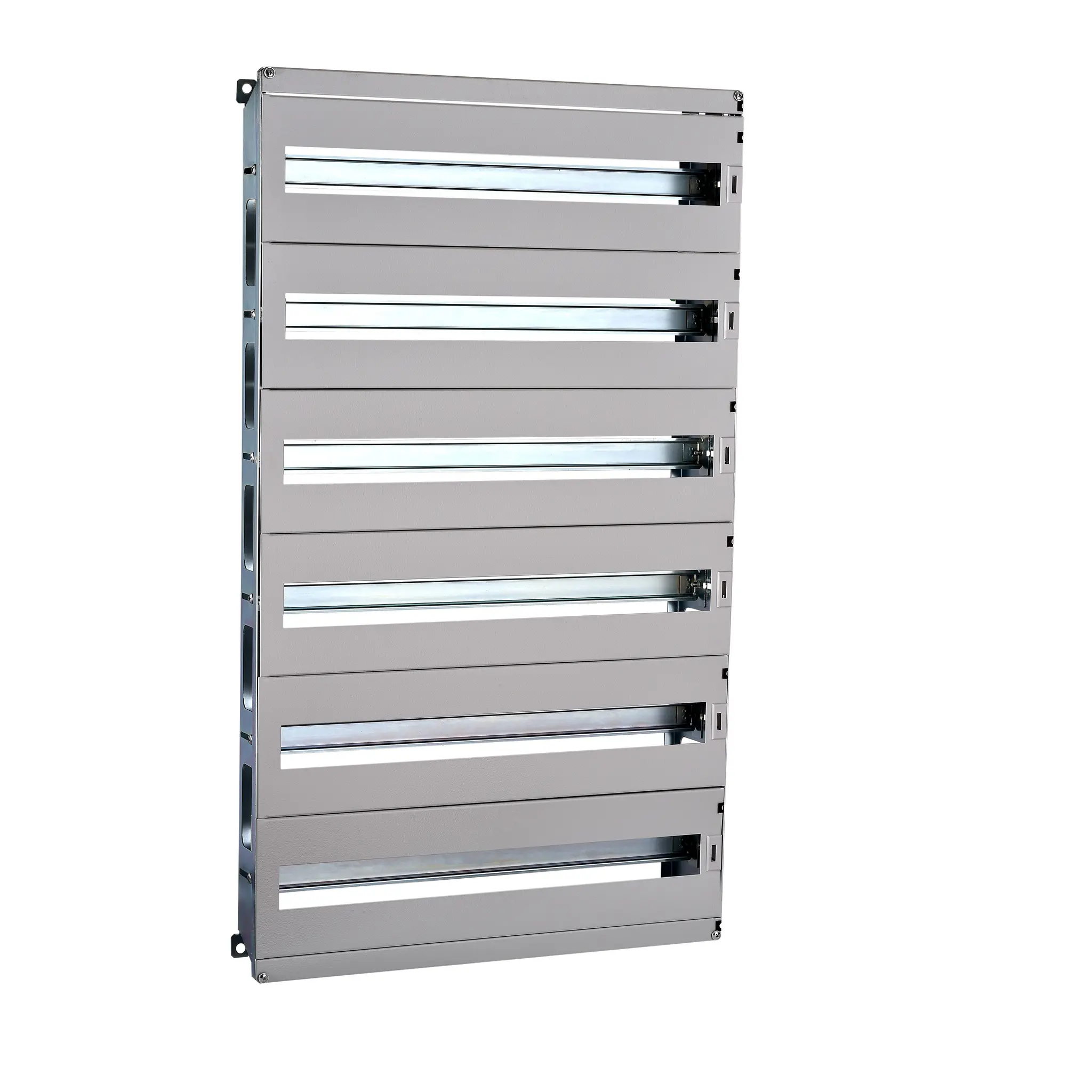 Produktfoto 1 von Schneider Electric NSY Typ Gehäuse-Chassis 3-Einbaustellen 48-Module B. 355 mm H. 453 mm L. 453 mm Gehäuse Stahl